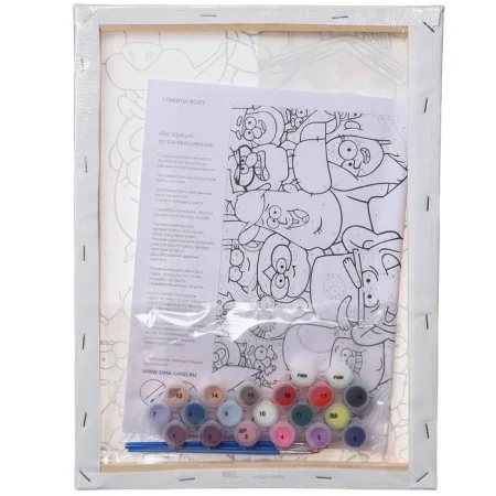 Картина по номерам "Гравити Фолз" 30 x 40 см в плёнке SIM-9302158