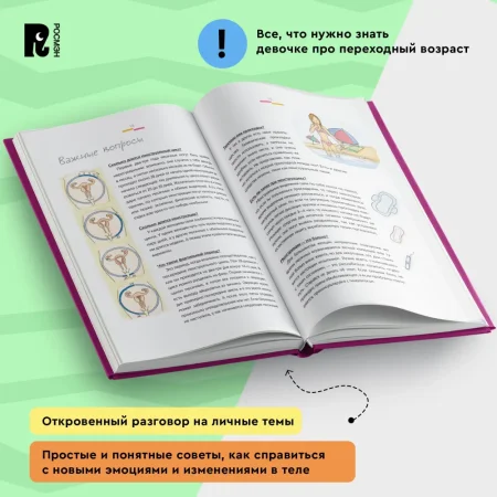 Книга: Как меняется мое тело. Все, что нужно знать девочкам о перех. возрасте ROS-41152