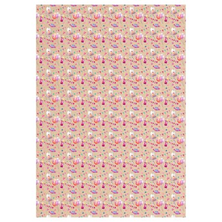 Упаковочная бумага глянцевая MESHU "Happy birthday" 1л. 70 x 100 см 70 г/м2, ассорти, 4 дизайна RE-MS_62814