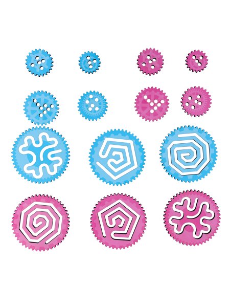 Спирограф для рисования Десятое Королевство "Развиваем мозг". Нейропсихологический тренажер KOR-05880