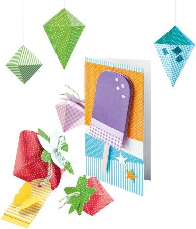 Бумага для творчества FOLIA Designer Pad 24 x 34 см, набор 20 листов, Graffiti/граффити FL-48349