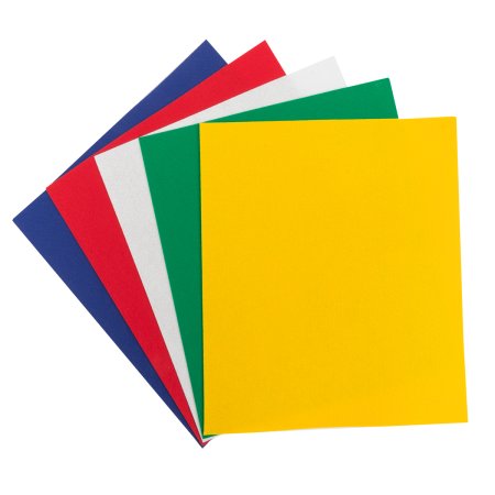 Набор фетра GAMMA Premium 1.2 мм 5 шт 27 х 30 см Яркий праздник FKS12-27/30-YAP