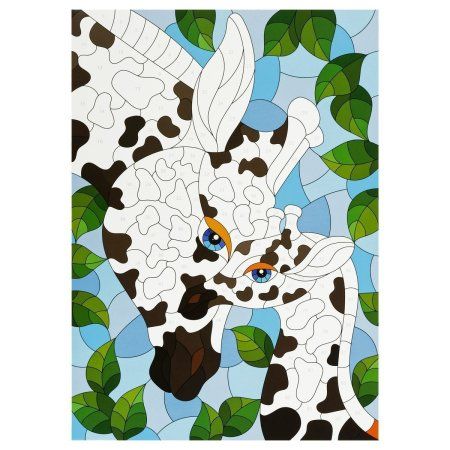 Аппликация наклейками ТРИ СОВЫ "Нежность" А4, 2 основы, картонный конверт RE-АПн_51043