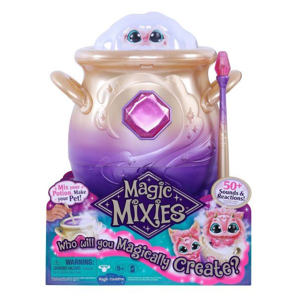 Мэджик Миксис Игровой набор интерактив Волшебный котел розовый. ТМ Magic Mixies ROS-39165