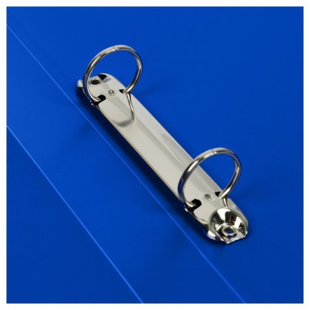 Папка на 2 кольцах A4 СТАММ "Стандарт" 40 мм, 700 мкм, пластик, синяя RE-ММ-30598 Папка на 2 кольцах A4 СТАММ "Стандарт" 40 мм, 700 мкм, пластик, синяя RE-ММ-30598