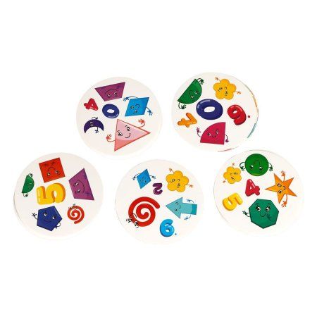 Настольная игра: ТРИ СОВЫ "Дублик. Цифры и фигуры" 30 карточек, картонная коробка RE-НИ_49425