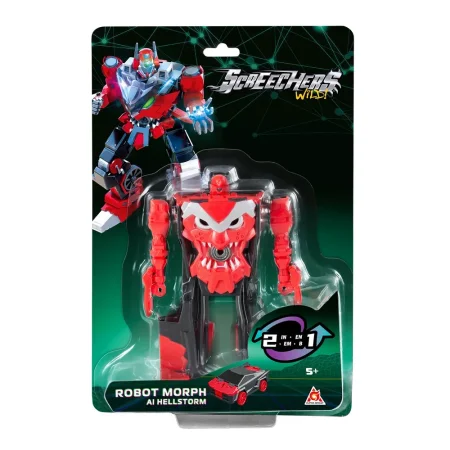 Дикие Скричеры. Машинка-трансформер Робот Хэллшторм S5. ТМ Screechers Wild ROS-62636
