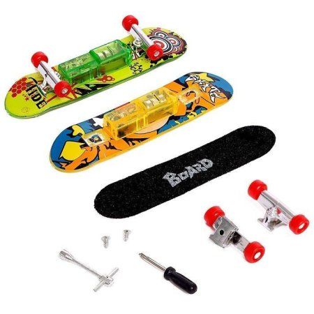 Набор пальчиковых скейтбордов "Скейтпарк" со сменной доской и акс, свет эффект МИКС SIM-4917975 Набор пальчиковых скейтбордов "Скейтпарк" со сменной доской и акс, свет эффект МИКС SIM-4917975