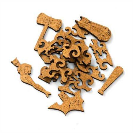 Деревянный пазл с двухслойной крышкой Бэтмен M (2022) MAGZ112-2