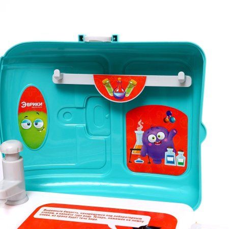 Набор для опытов ЭВРИКИ "Моя первая лаборатория" стол 3 в 1, 60 опытов SIM-7673837