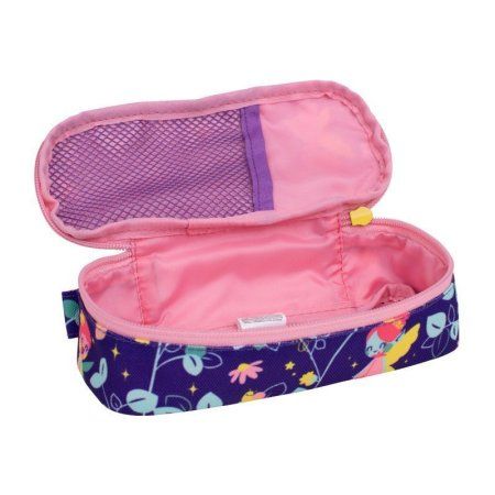 Пенал 1 отделение MILAN Fairy Tale 20.5 x 9 x 5.5 см, сиреневый, цветочный принт ML-081130FR