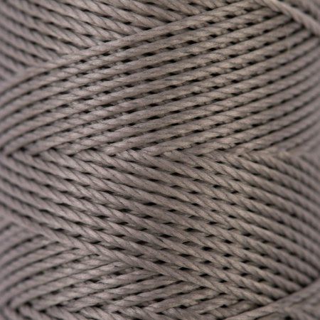 Нитки для кожи вощёные кручёные (полиэстер) "Промысел" 0.45 мм 40 м № 007 серый LC-005-007