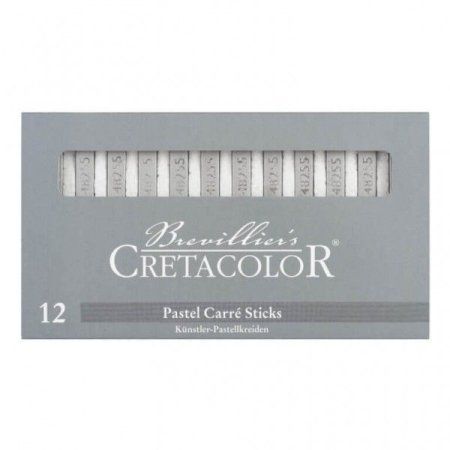 Пастель CRETACOLOR Pastel Сarré набор 12 шт белая CR48101