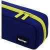 Пенал-футляр корпусный Berlingo "Navy green" 210 x 70 x 50 мм, полиэстер, 3 внутренних отделения RE-PM09159