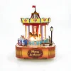 3D пазл Музыкальная шкатулка: Вращающаяся карусель HD-MB004