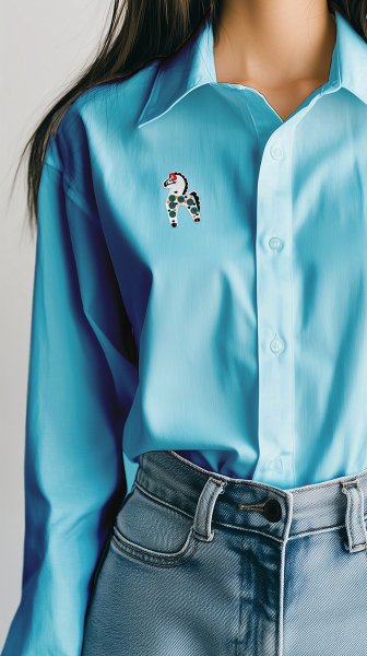 Набор для вышивания PANNA Живая картина. Брошь. Глиняная лошадка" 3.5 х 5.5 см JK-2376