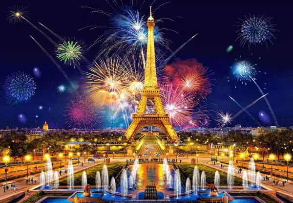 Пазл Castorland 1000 GLAMOUR OF THE NIGHT, PARIS C-103997