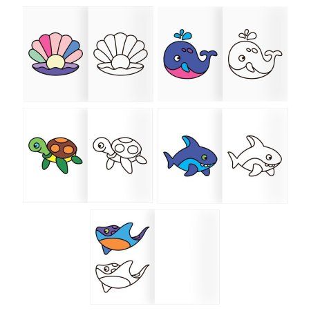 Раскраска А5 ТРИ СОВЫ "Посмотри и раскрась. Выпуск №1" 16 стр. RE-РА5_57677