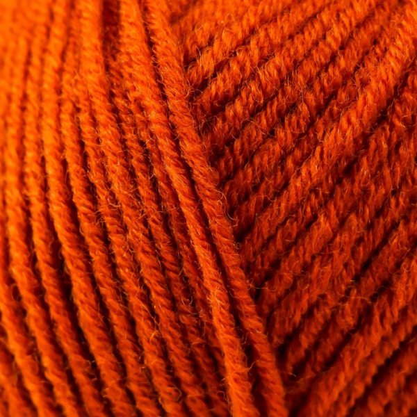 Пряжа Пехорская ПТ "Перспективная" 50% мериносовая шерсть, 50% акрил 1 х 100 г 270 ± 16 м №194 рыжик PEH-PER-194