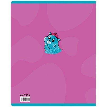 Тетрадь предметная 48л. MESHU "Ученый MISHKA" - Русский язык, матовая ламинация, выборочный УФ-лак, тиснение фольгой RE-MS_47951