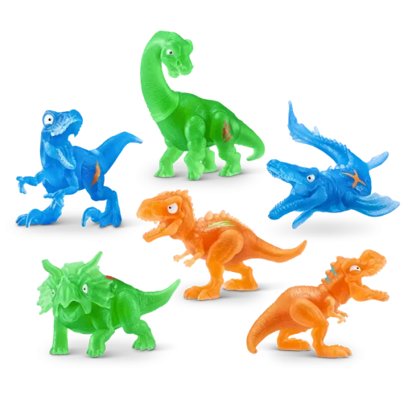Игрушка ZURU Smashers "Jurassic Light up Dino" Nano Egg, в ассортименте IT-74132