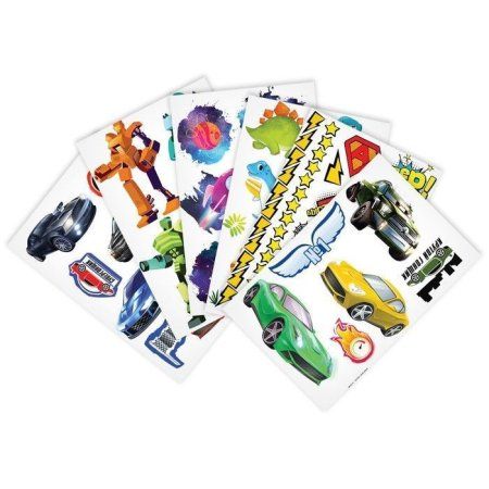 Меганабор с тату ШКОЛА ТАЛАНТОВ 80 тату картинок SIM-7319094