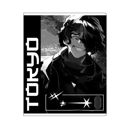 Тетрадь 48л. A5 клетка BG "Аниме. Tokyo" RE-Т5ск48 12236