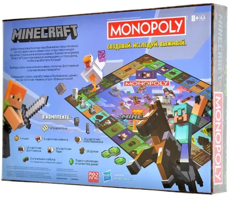 Настольная игра: Монополия Майнкрафт MAGM00035