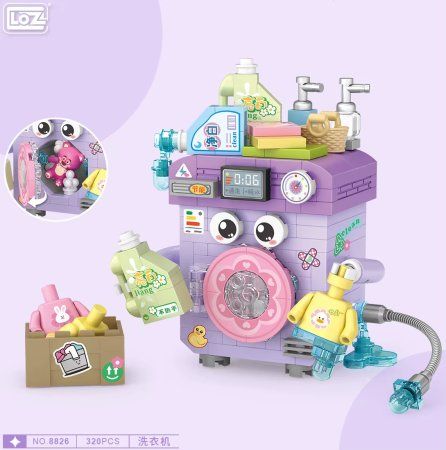 Конструктор LOZ "Стиральная машина" IT-8826_MK