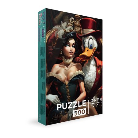 Пазл 500 элементов ФРЕЯ "Экстравагантная пара" PZL-500/56