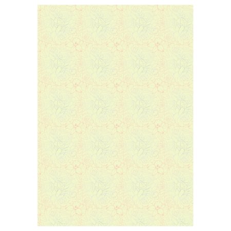 Упаковочная бумага глянцевая MESHU "Grace twigs" 1л. 70 x 100 см 80 г/м2, ассорти, 1 шт RE-MS_62830