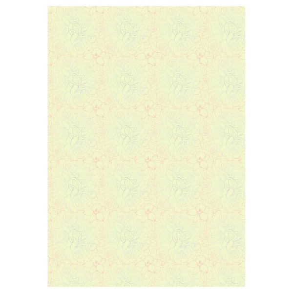 Упаковочная бумага глянцевая MESHU "Grace twigs" 1л. 70 x 100 см 80 г/м2, ассорти, 1 шт RE-MS_62830