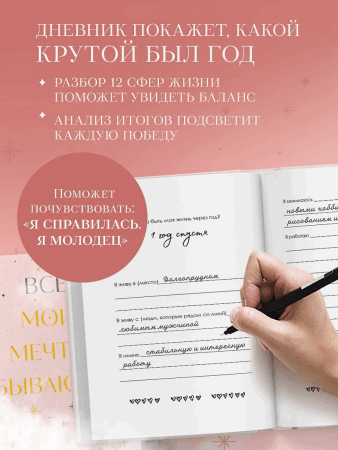 Книга: Все мои мечты сбываются. Дневник исполнения желаний EKS-287039