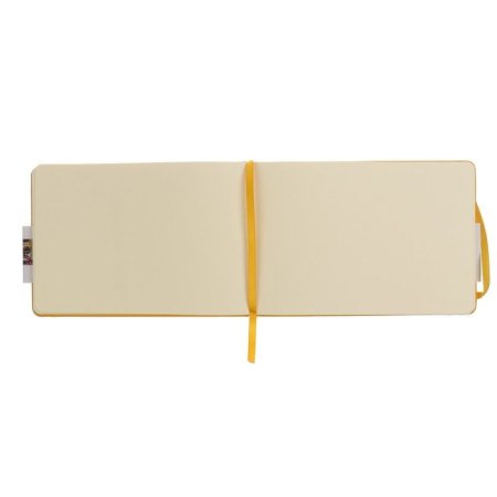 Блокнот для зарисовок ART CREATION 140 г/м2 21 x 15 см 80 л, твердая обложка, желтый RT9314115M