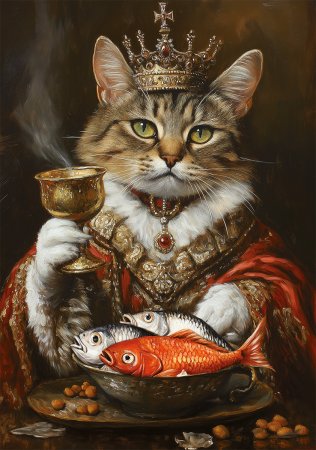 Пазл 500 элементов ФРЕЯ "Царственная особа" PZL-500/94