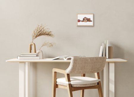 Набор для вышивания KLART "Ленивое утро" 13 х 5.5 см 12-067