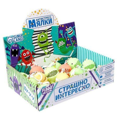 Мялка-антистресс "Динозаврики" SIM-9079404