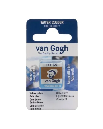 Краска акварельная VAN GOGH кювета №227 Охра желтая new MP20862271