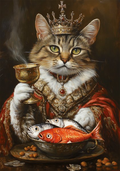 Пазл 500 элементов ФРЕЯ "Царственная особа" PZL-500/94