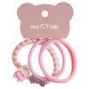 Резинки для волос MESHU ассорти текстур, 3 шт, европодвес RE-MS_60566