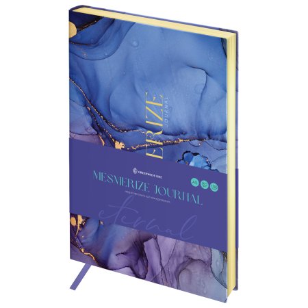 Ежедневник недатированный A5 136л. Greenwich Line "Mesmerize journal. Eternal" кожзам, тон. блок, фольгир. срез RE-ENA5_53254