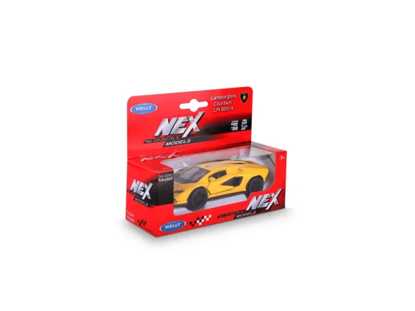 Машинка WELLY 1:38 Lamborghini Countach LPI 800-4, пруж. мех., цвет в асс. IT-43818W