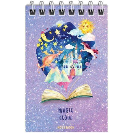 Блокнот А7 40л. ArtSpace "Сказочный. Fairy world" на гребне RE-Б7к40гр_41481