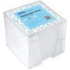 Блок для записей OfficeSpace 9 x 9 x 9 см пластиковый бокс, белый RE-159722
