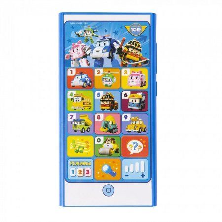 Робокар Поли. Игрушечный телефон, свет, звук. ТМ Robocar Poli ROS-36364