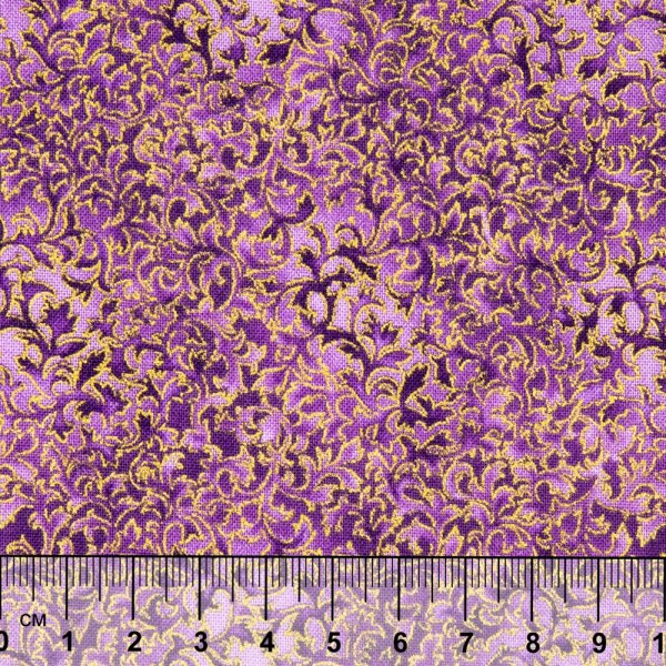 Ткань для пэчворка PEPPY FUSIONS 11 METALLIC 50 x 55 см 146 ± 5 г/м2 100% хлопок EYJM-6644-20 Amethyst