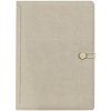 Ежедневник недатированный A5 136л. OfficeSpace "Pastel shades" кожзам, светло-бежевый, застежка-гвоздик RE-ENA5_39934