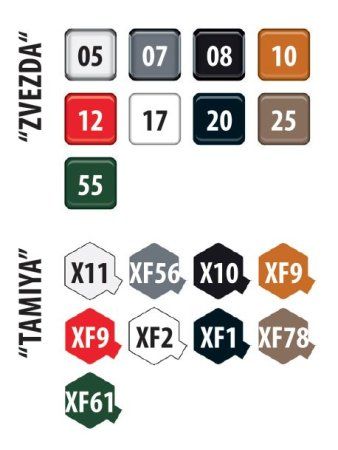 Сборная модель: Советский истребитель танков СУ-122, З-3691