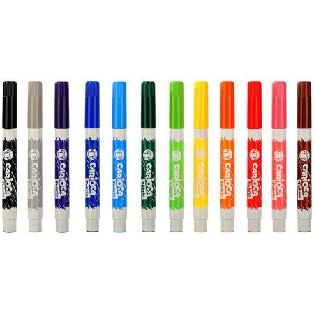 Набор фломастеров для ткани Carioca "Fabric Liner" 12 цв RE-40957