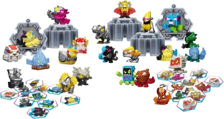 Игровой набор Moose MRBEAST LAB SWARMS "Большая лаборатория с 22 фигурками" UT-25011